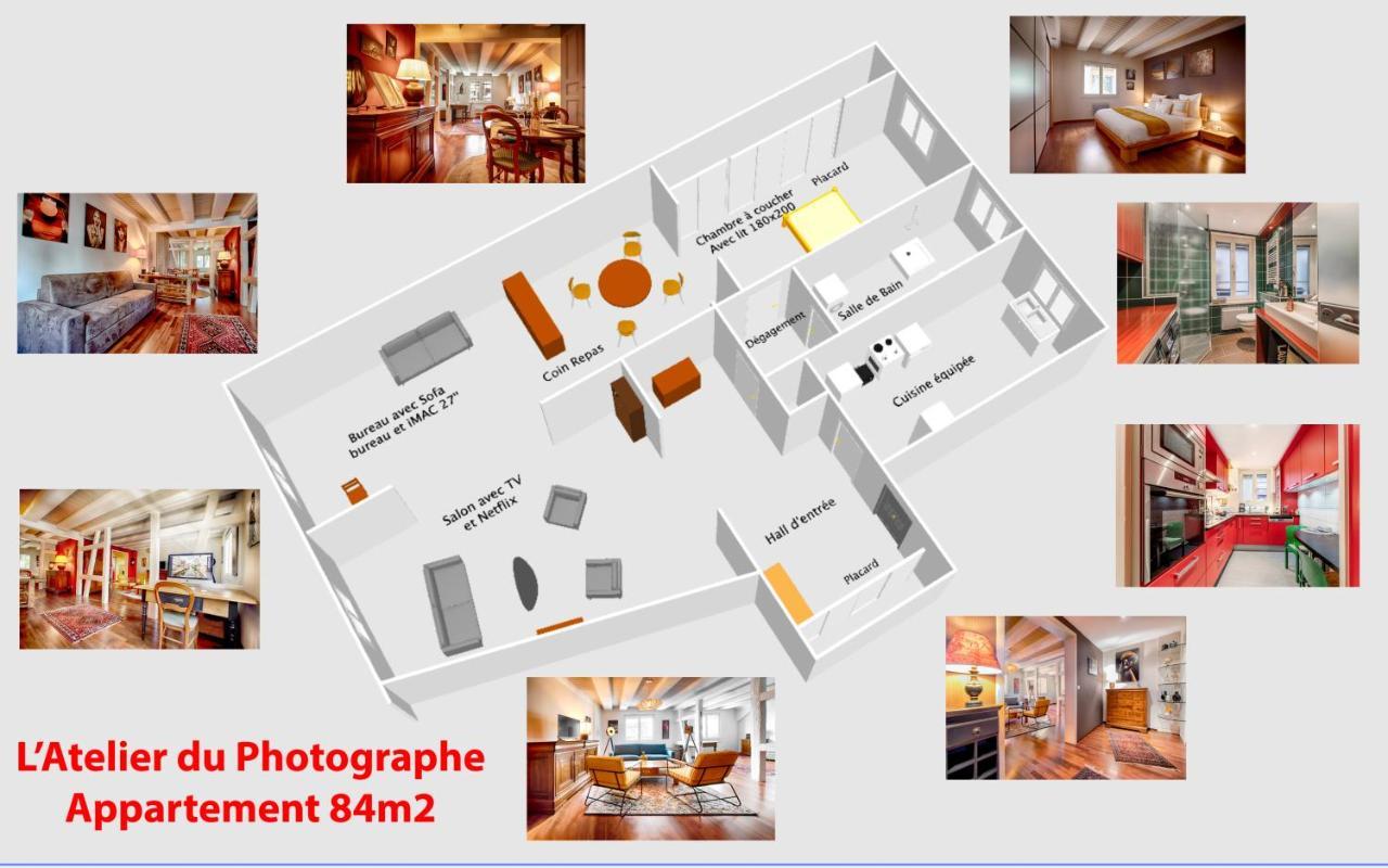 L'Atelier Du Photographe - Free Parking - Hypercentre Apartment Colmar Exterior foto